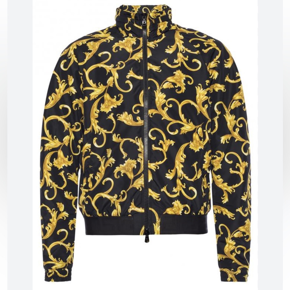Versace Womens Barocco Windbreaker